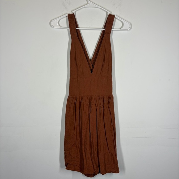 Abercrombie Linen Blend Skort Dress Size XS - Picture 2 of 8